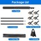 6.5×8.5FT T-Shape Backdrop Stand – Adjustable Photography Background Stand with Clamps & Carry Bag